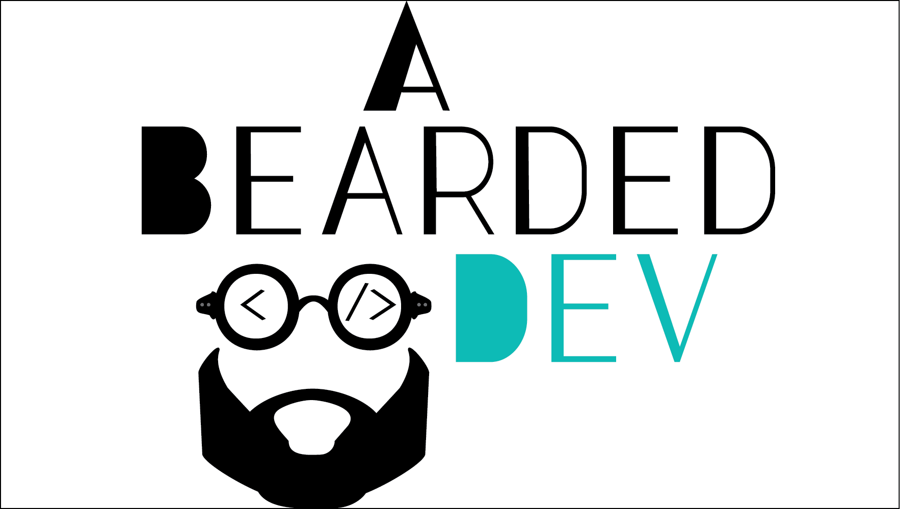 a bearded dev text logo